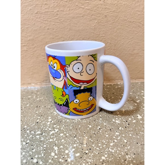 Nickelodeon 90s Characters Coffee Mug Rugrats Hey Arnold Ren Stimpy 2021 Viacom - Picture 5 of 8